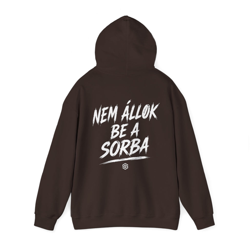 Soulmaker "Nem állok be a sorba" Kapucnis Pulóver | Uniszex Hoodie