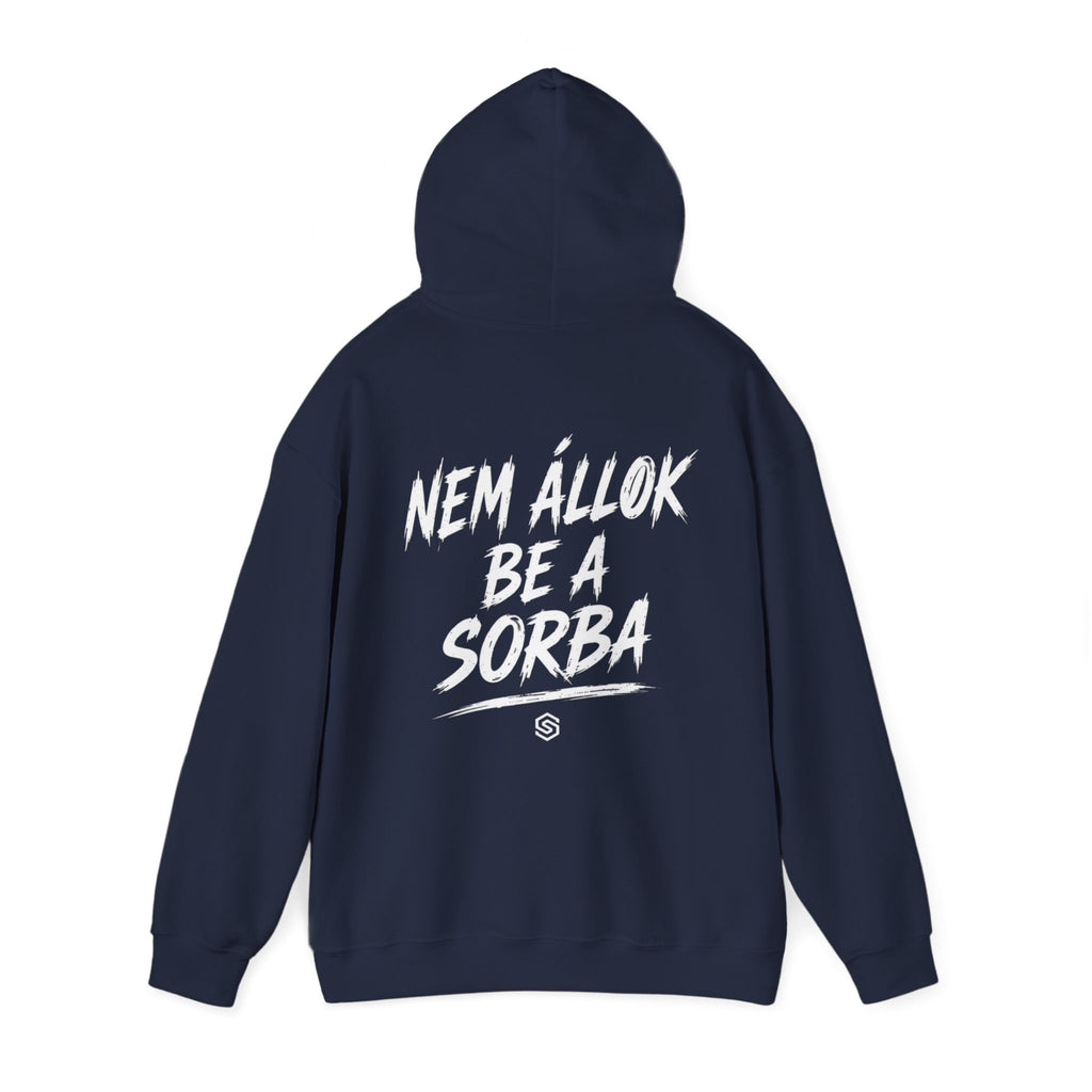 Soulmaker "Nem állok be a sorba" Kapucnis Pulóver | Uniszex Hoodie